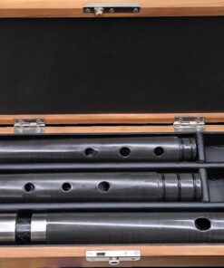 Alternative view of Irish Flute in C close spacing via chimney extenders